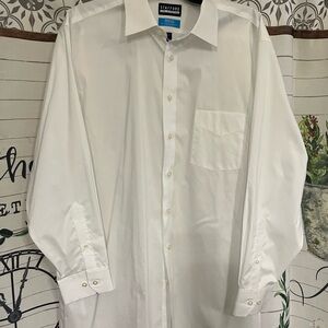 Stafford Men's Classic White Dress Shirt